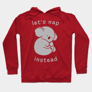 Let's Nap Koala Hoodie